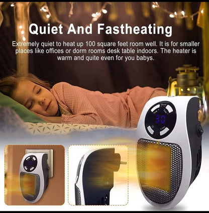 Portable PTC Ceramic Plug-In Heater