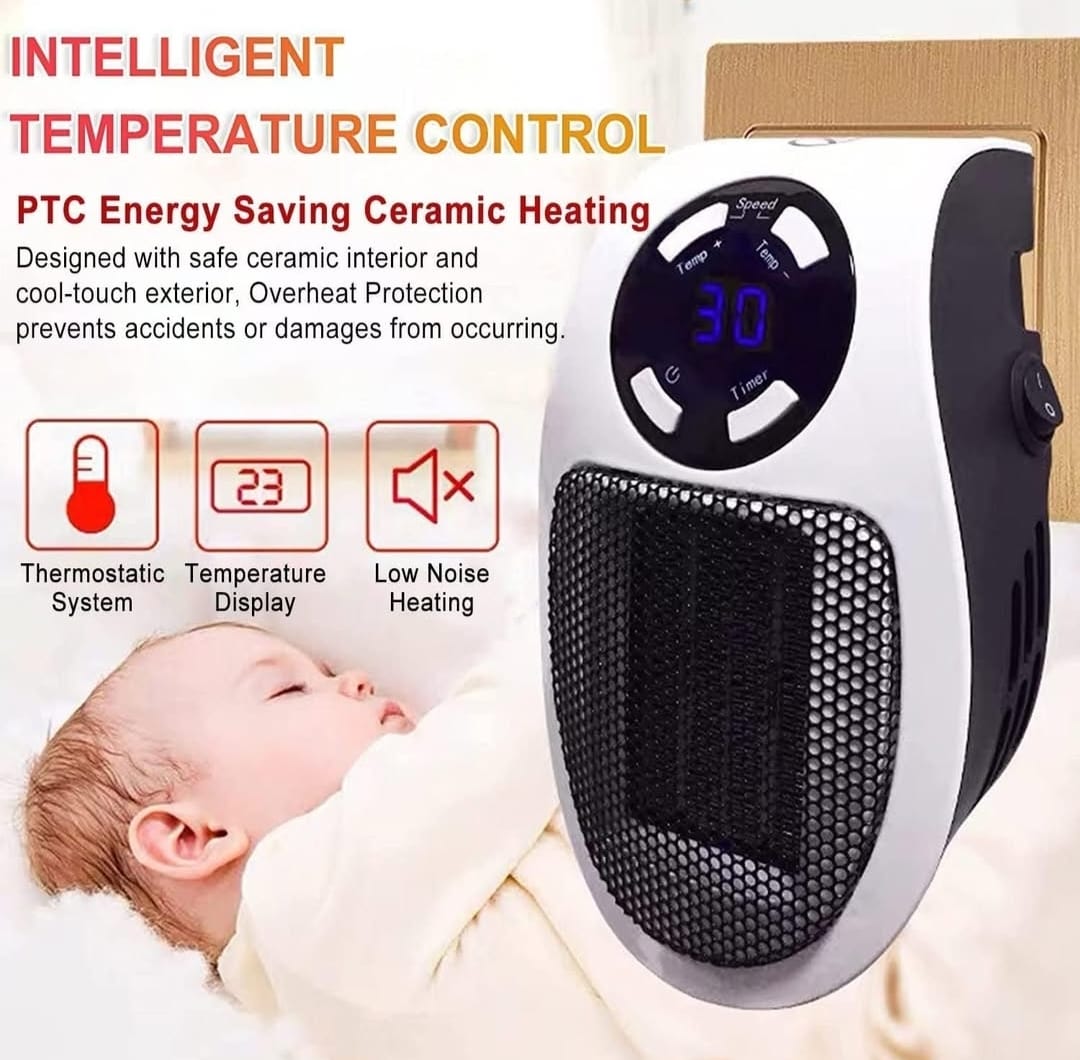 Portable PTC Ceramic Plug-In Heater