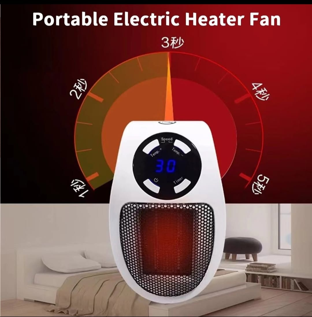 Portable PTC Ceramic Plug-In Heater